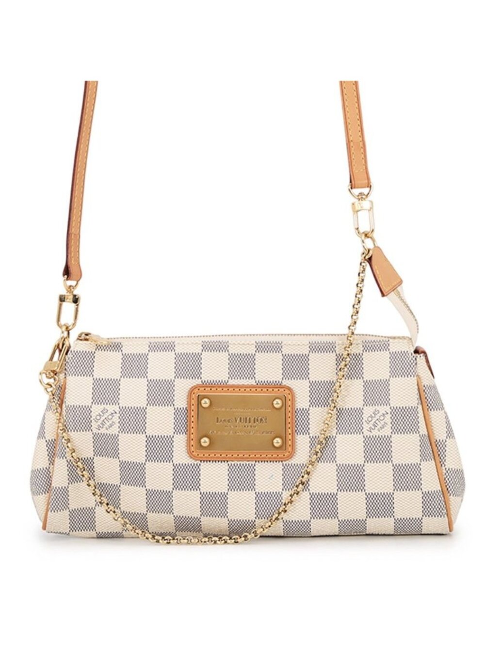 Louis Vuitton Shoulder Bag Damier Azur Clutch